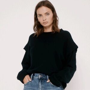 Pistola Black Knit Top